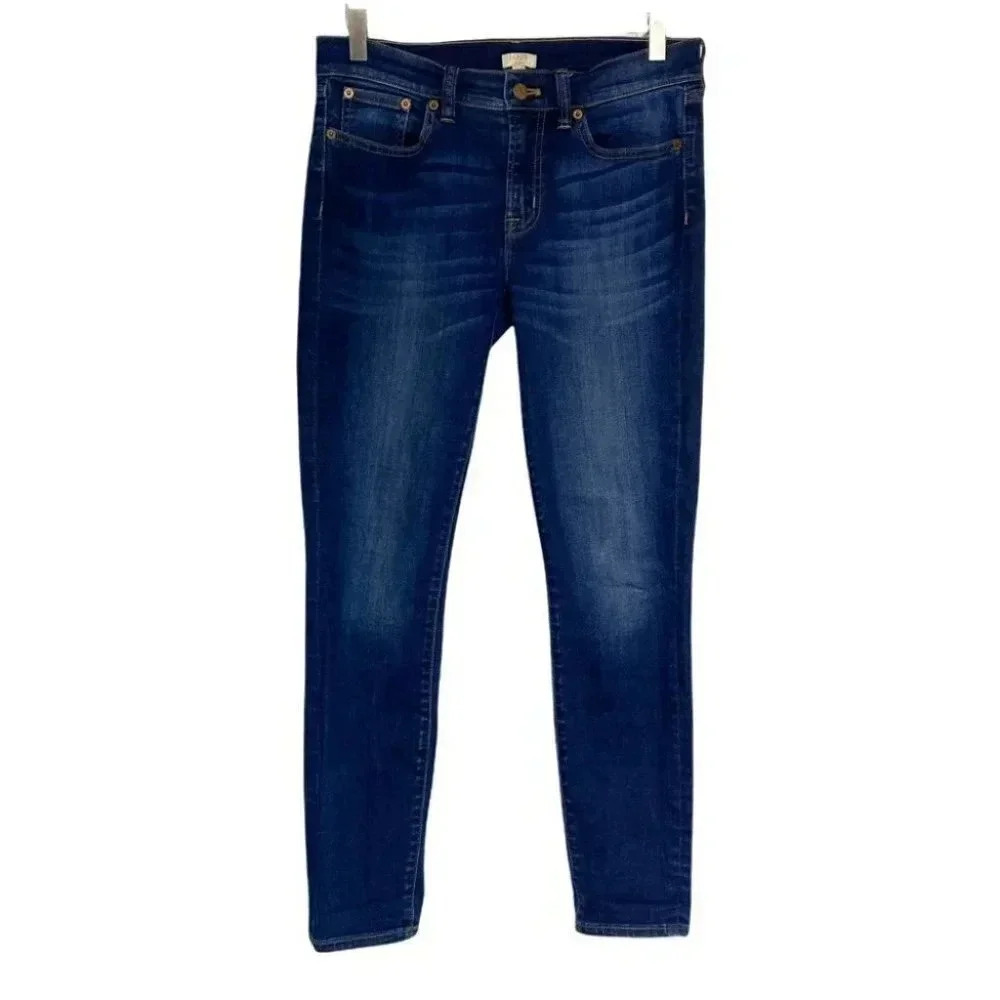 J. Crew 27/28 dark wash skinny jeans stretch